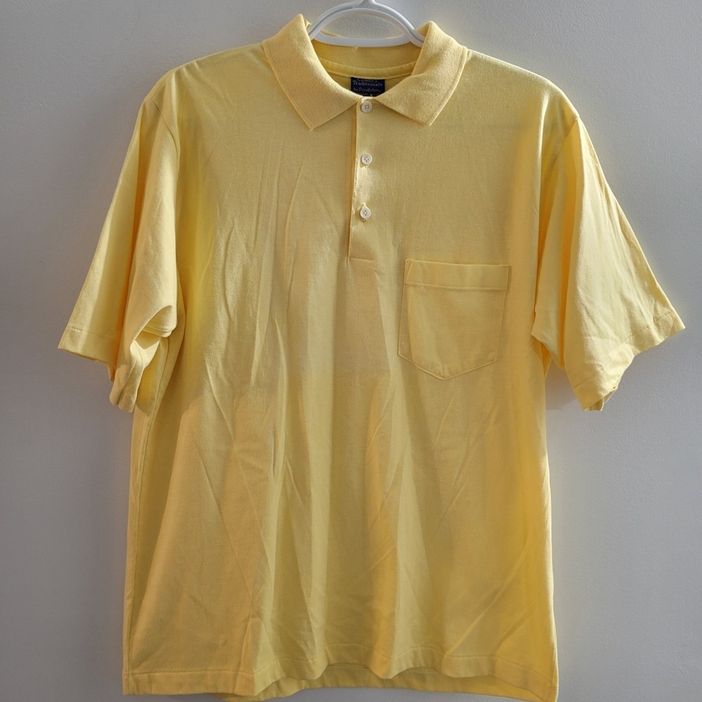 Pendleton Country Traditionals Short Sleeve Polo Men's Size Medium Made In USA